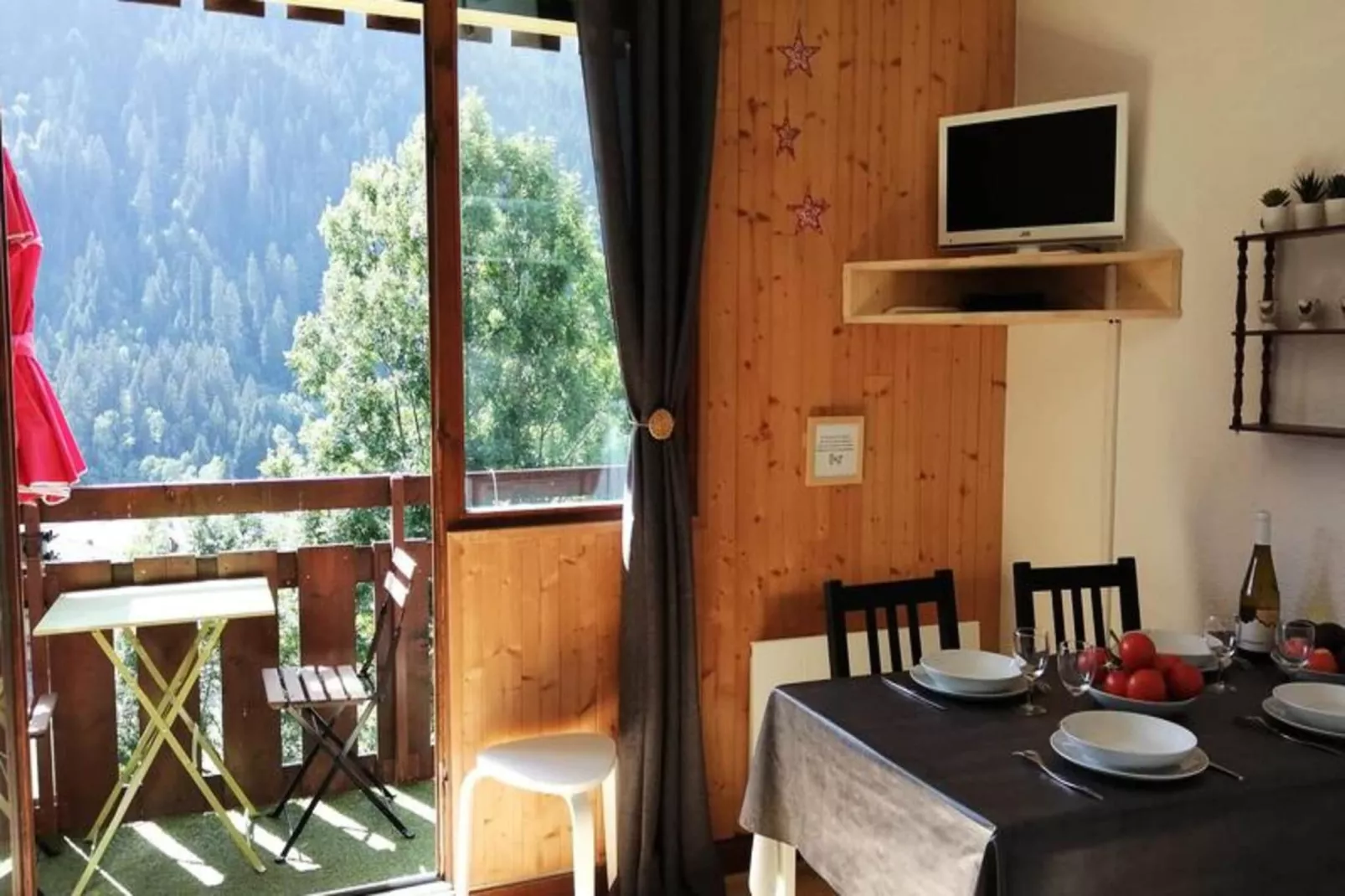 Résidence Chaumiere Des Neiges-Salle à manger