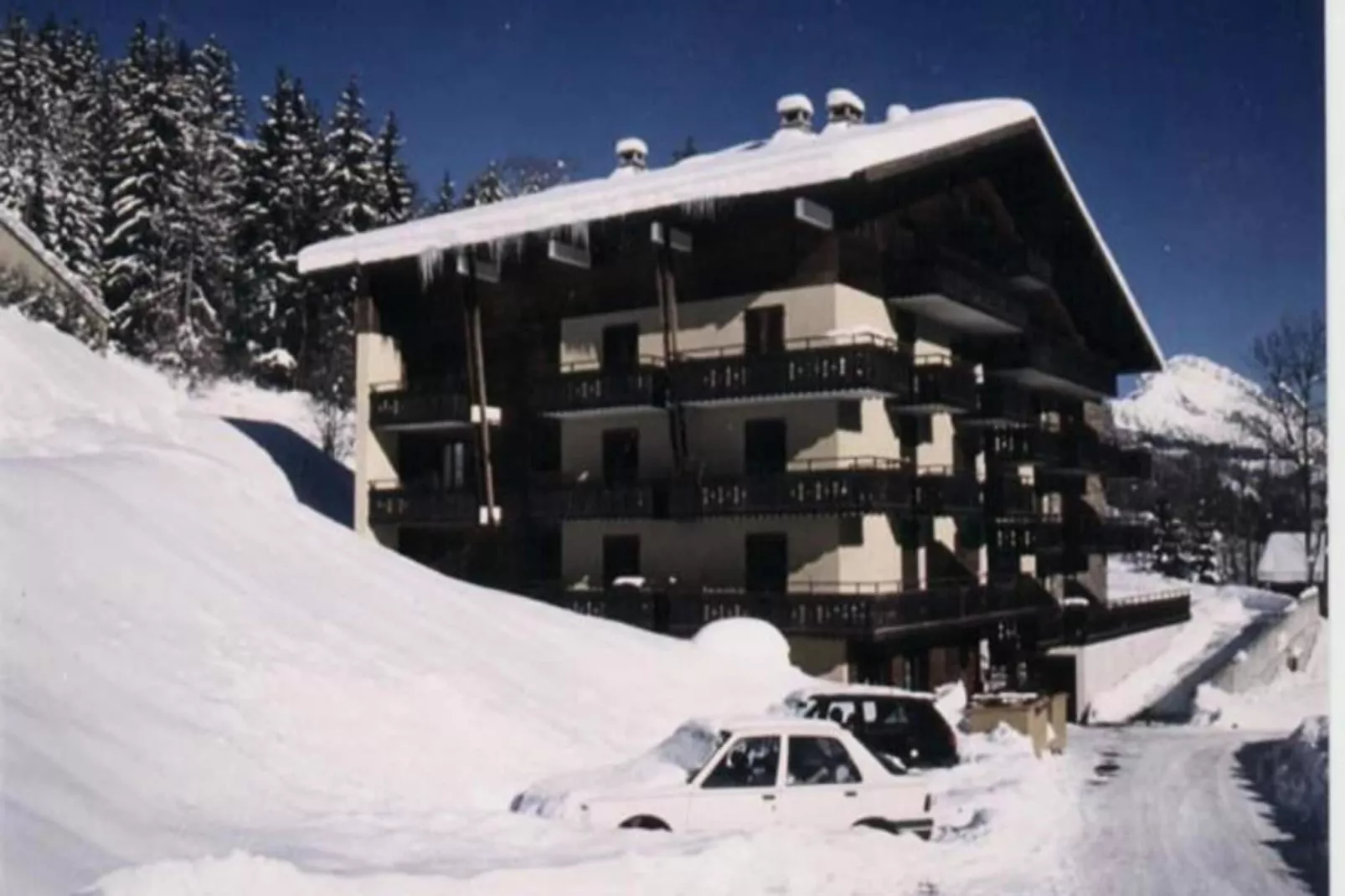 Résidence Le Yeti-Außenbereich Winter