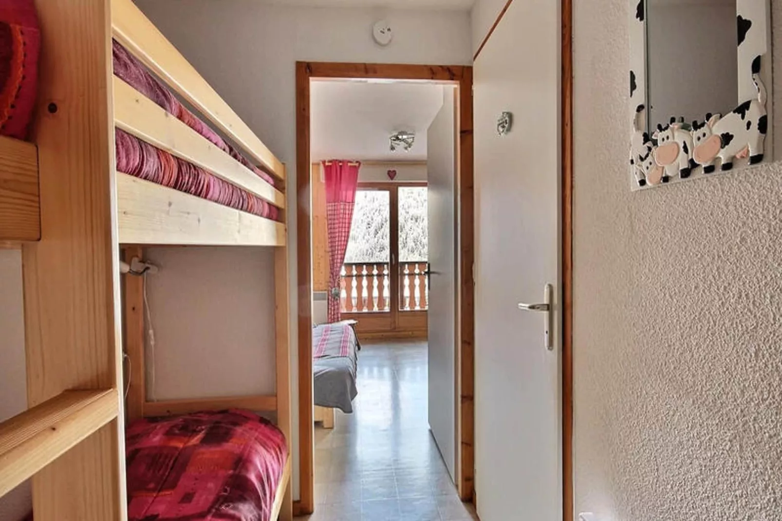 Appartements à Saint Jean d'Aulps-Chambre