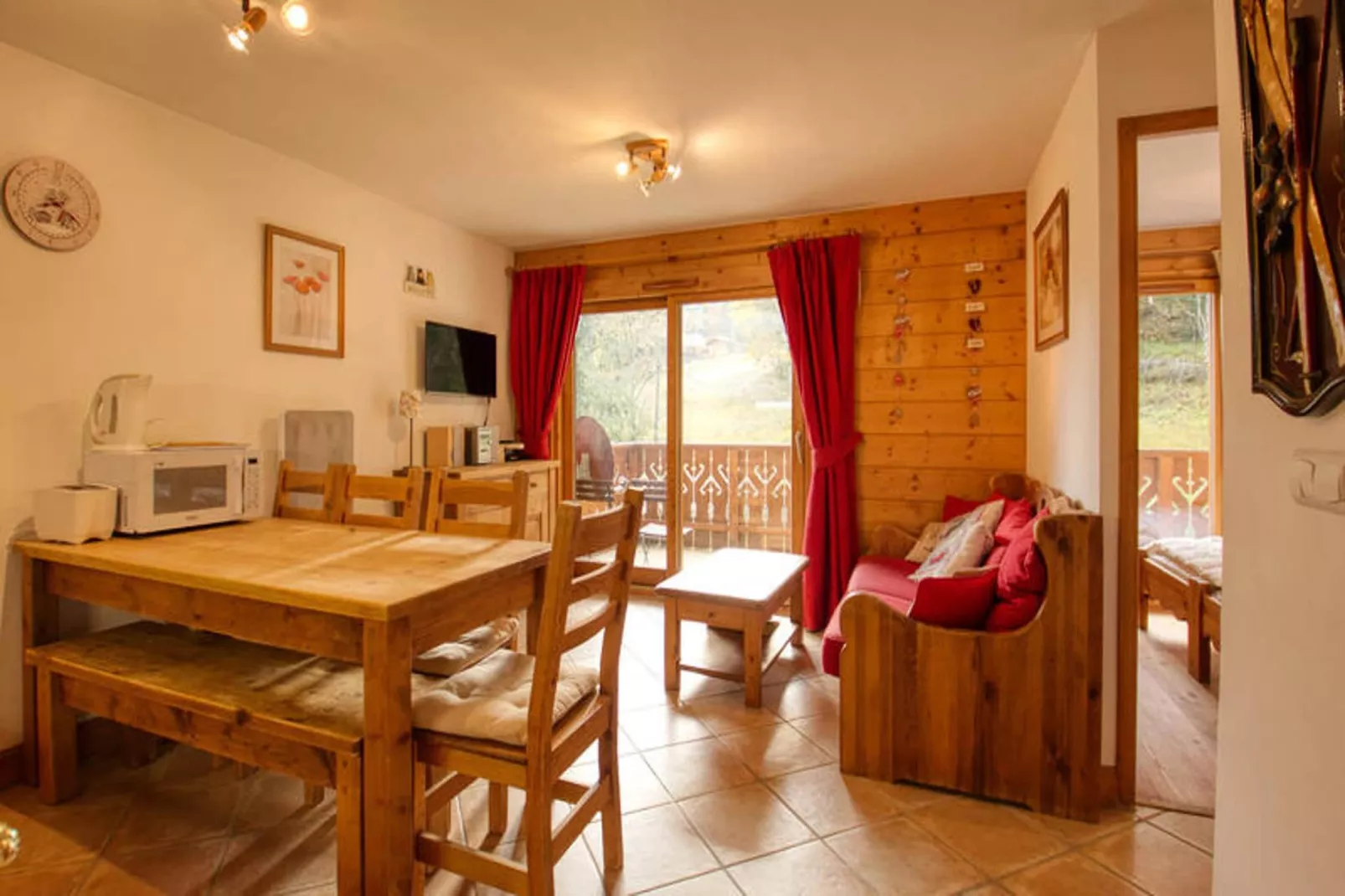 Résidence Refuge De L'alpage Bat F-Dining room