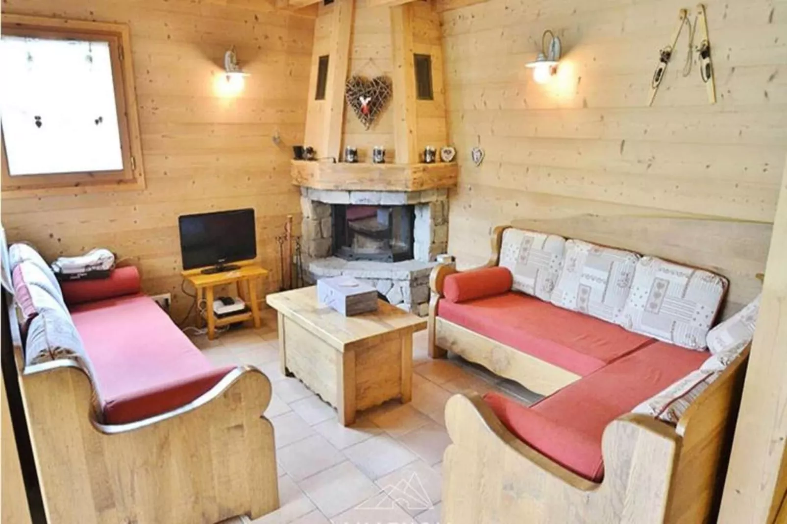 Chalet Le Trefle-Living room