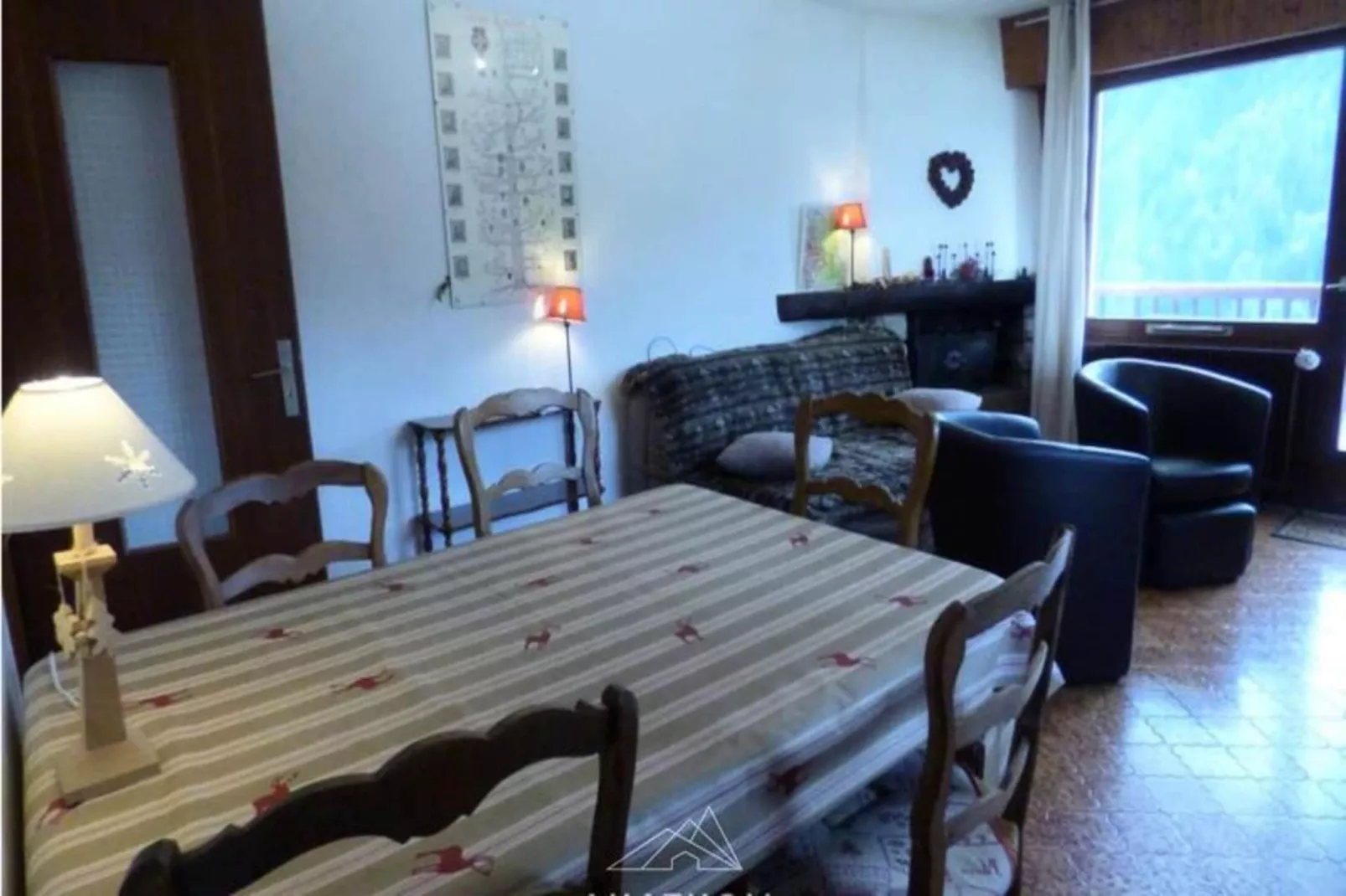 Résidence Bel Alp 1-Salle à manger