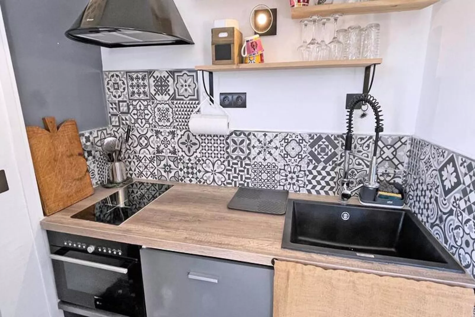 Résidence Les Coralies-Kitchen