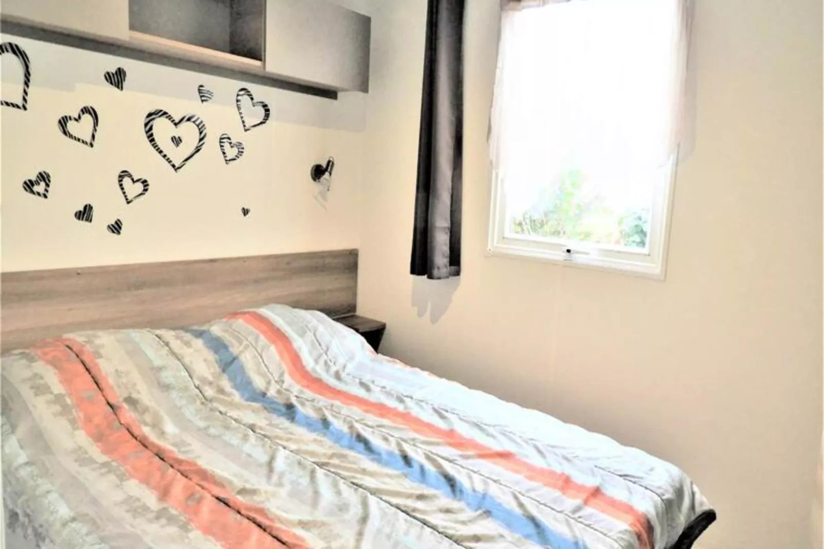 Mobil-home 6 pers. avec accès piscine et complexe aquatique-Extérieur été