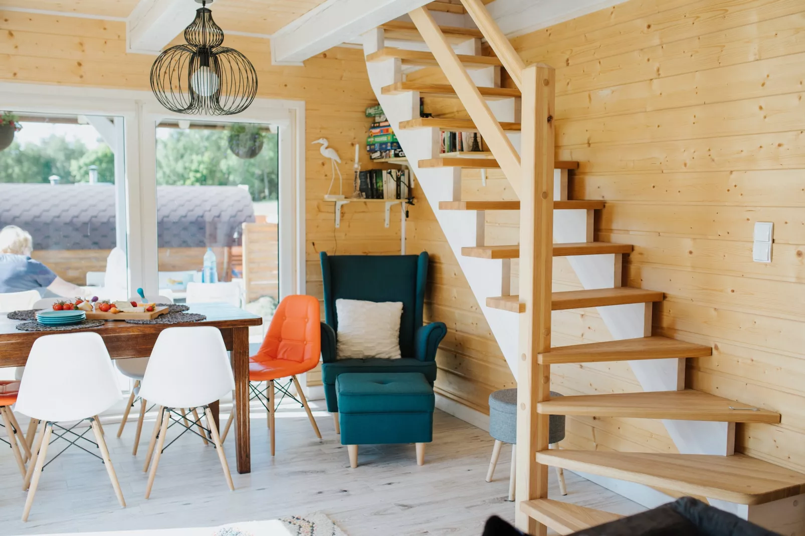 Grey heron-Esszimmer