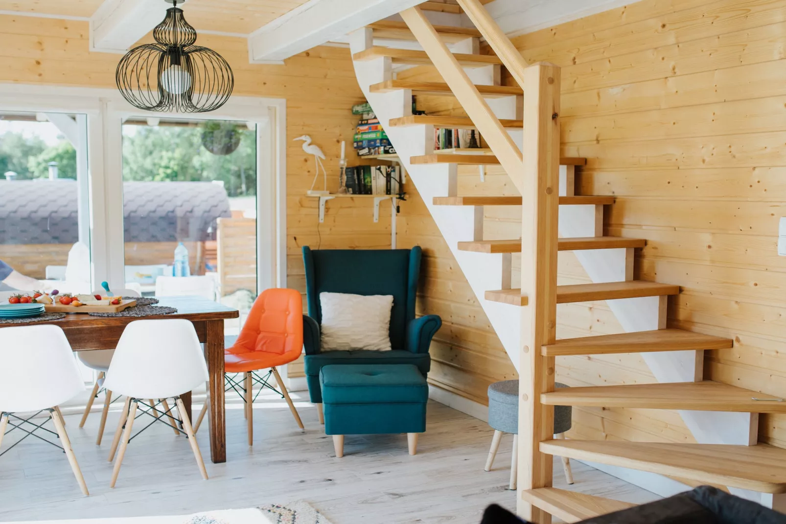 White Heron-Living room