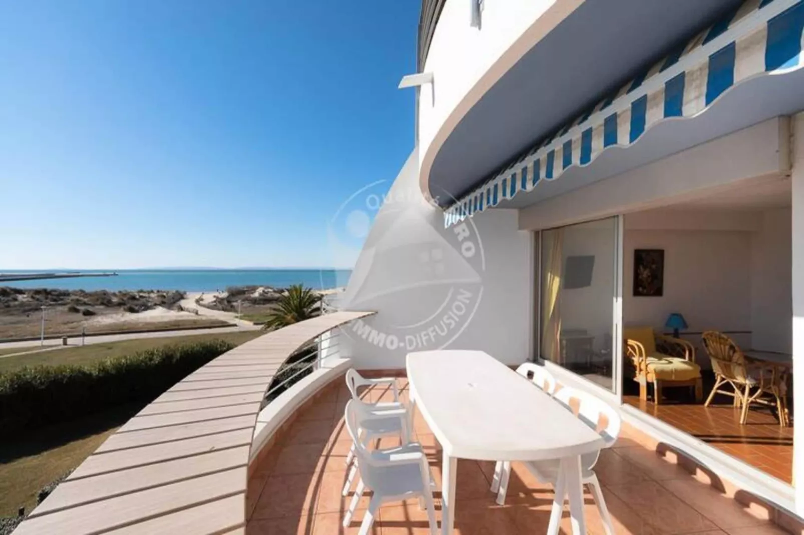 Résidence "le Grand Large"-Terrasse/Balkon