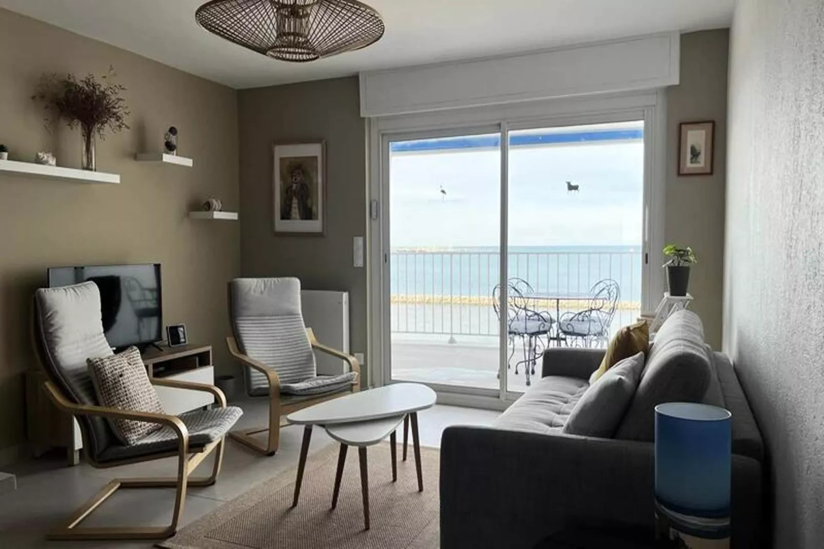 Résidence "mar E Souleu"-Living room