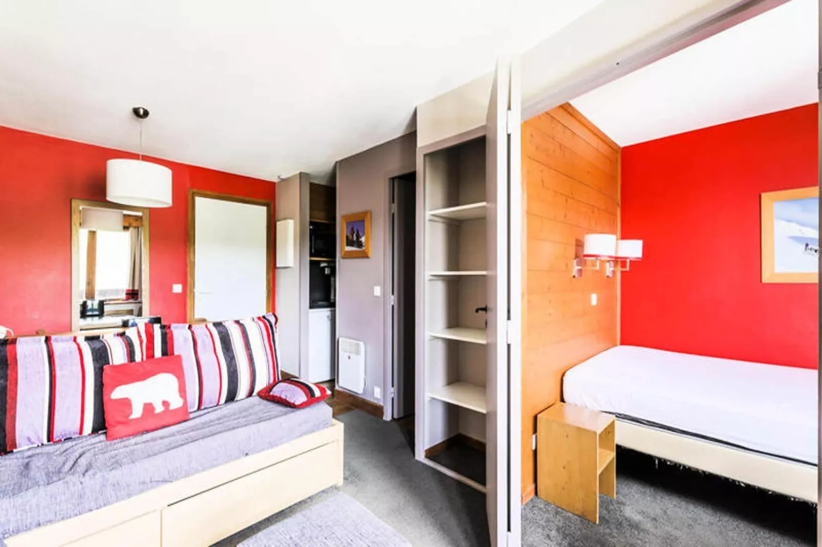 Résidence L'Ours Blanc - maeva Home-Wohnzimmer