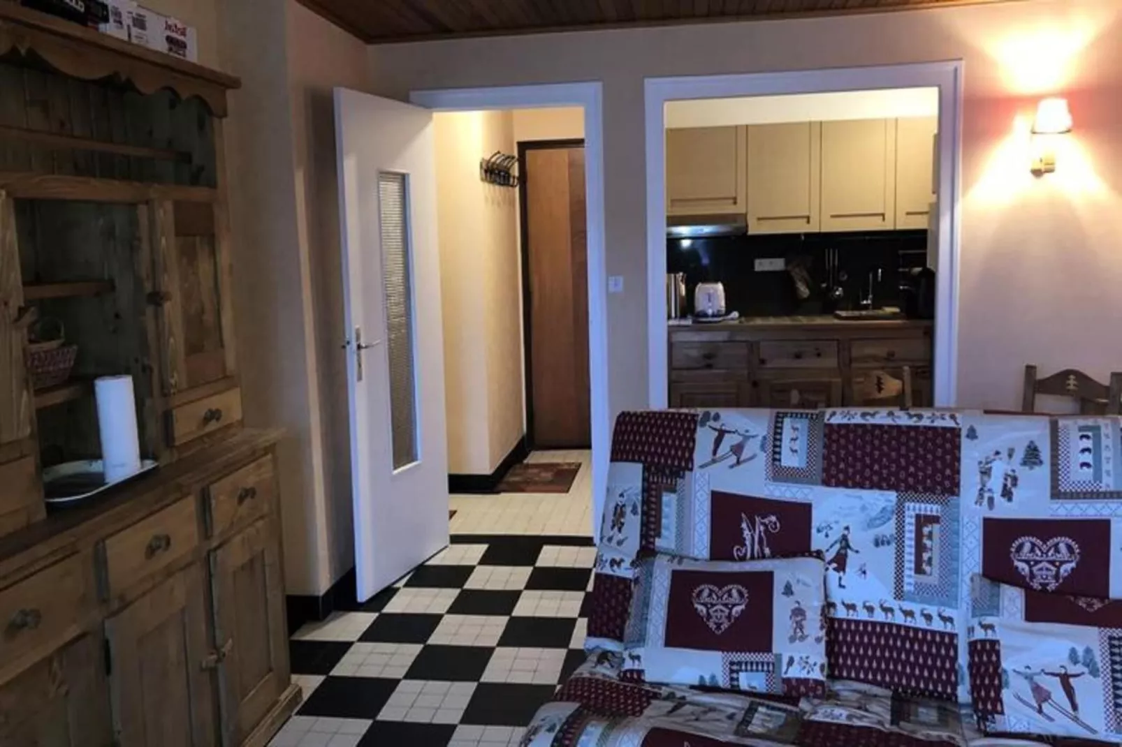 Résidence Res.de L'alpe - Wohnzimmer