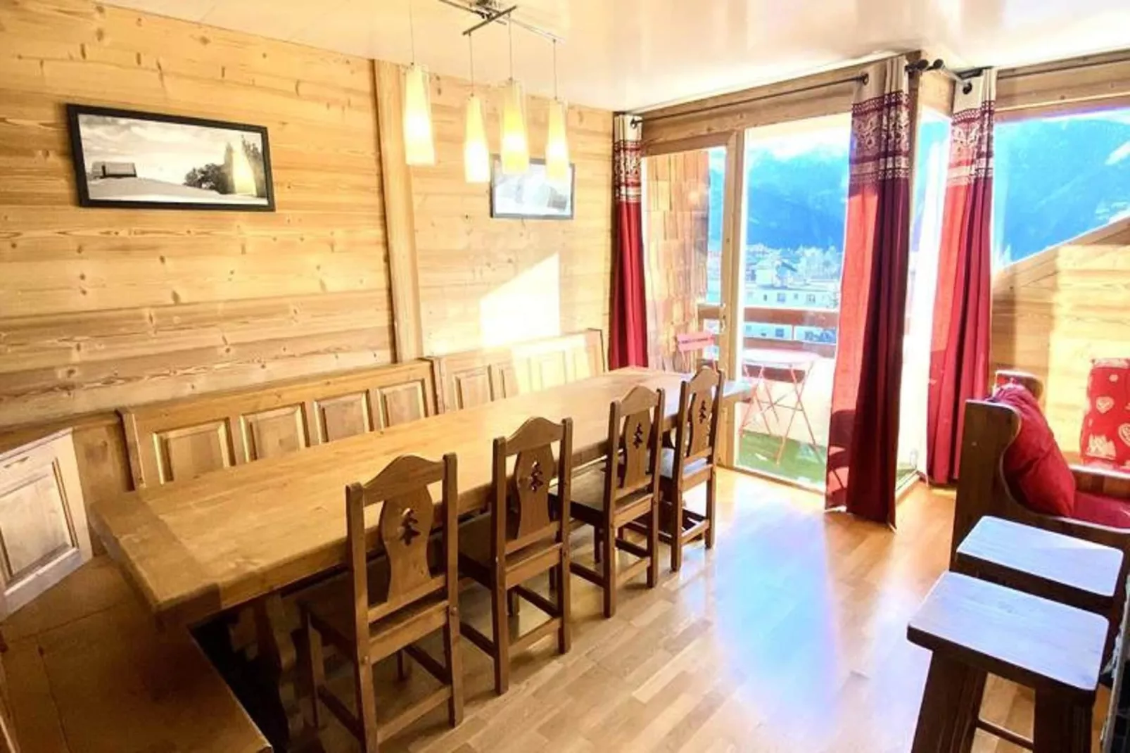 Résidence Les Bleuets-Living room