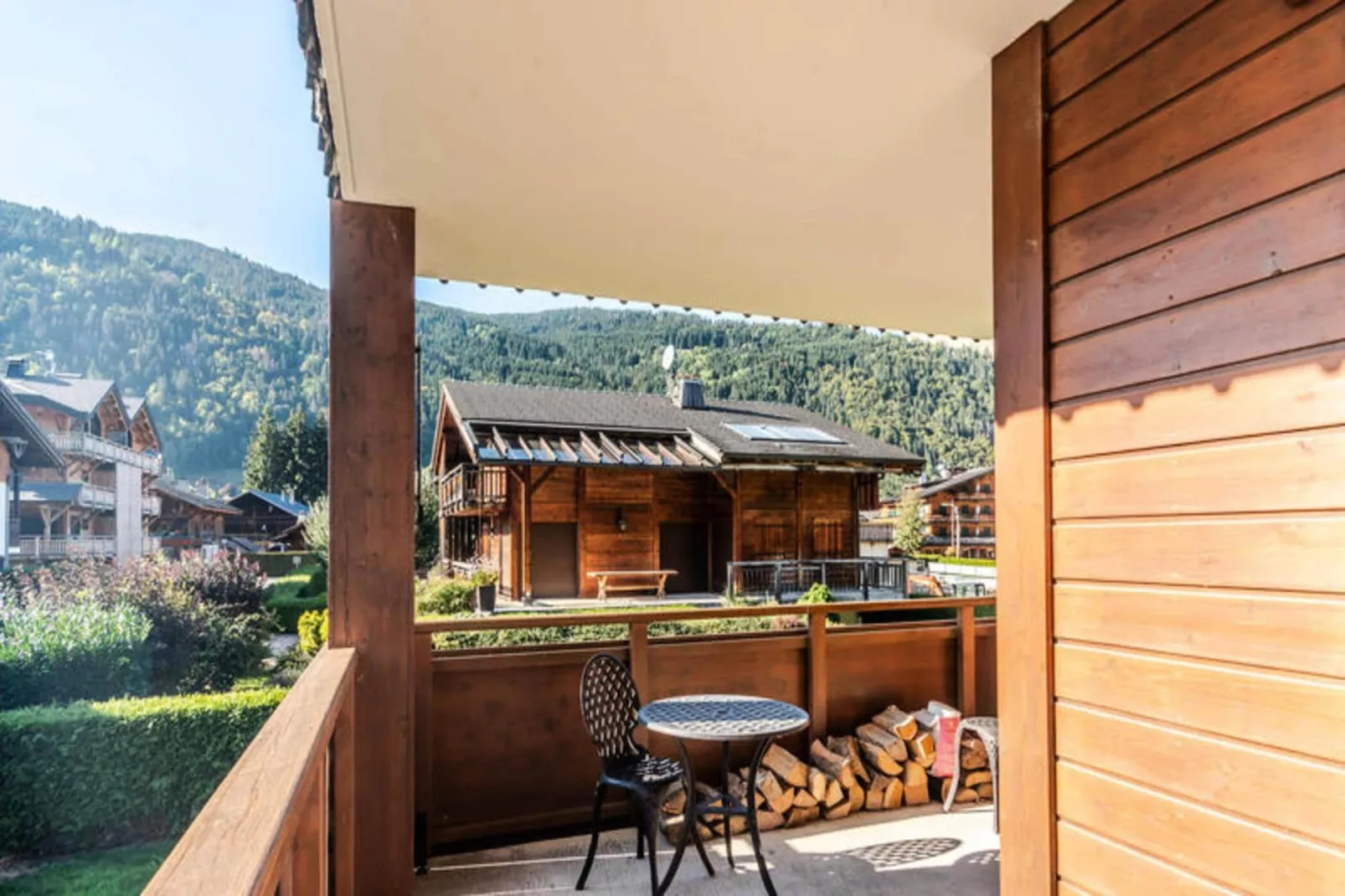 Résidence Les Cordettes-Außenbereich Sommer