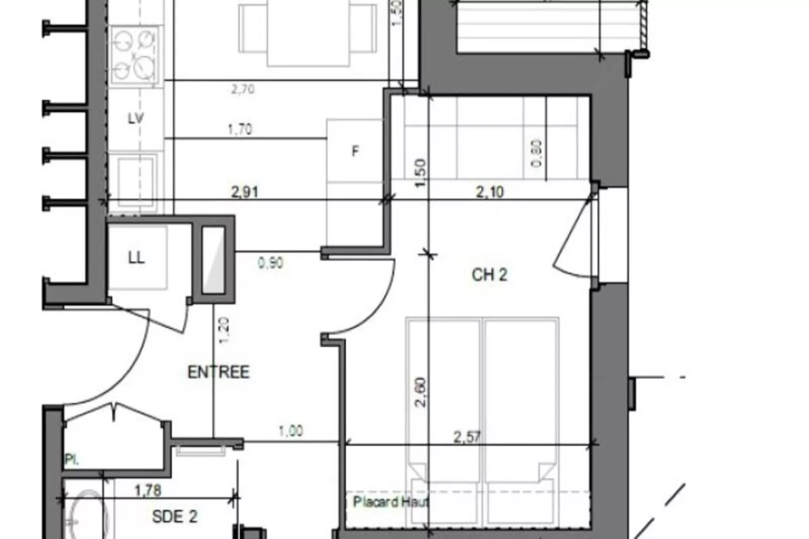 Résidence Echo Du Pleney - Schlafzimmer