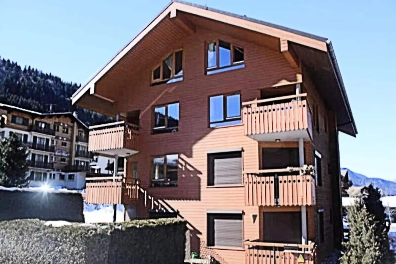 Résidence La  Ploche-Exterior in winter