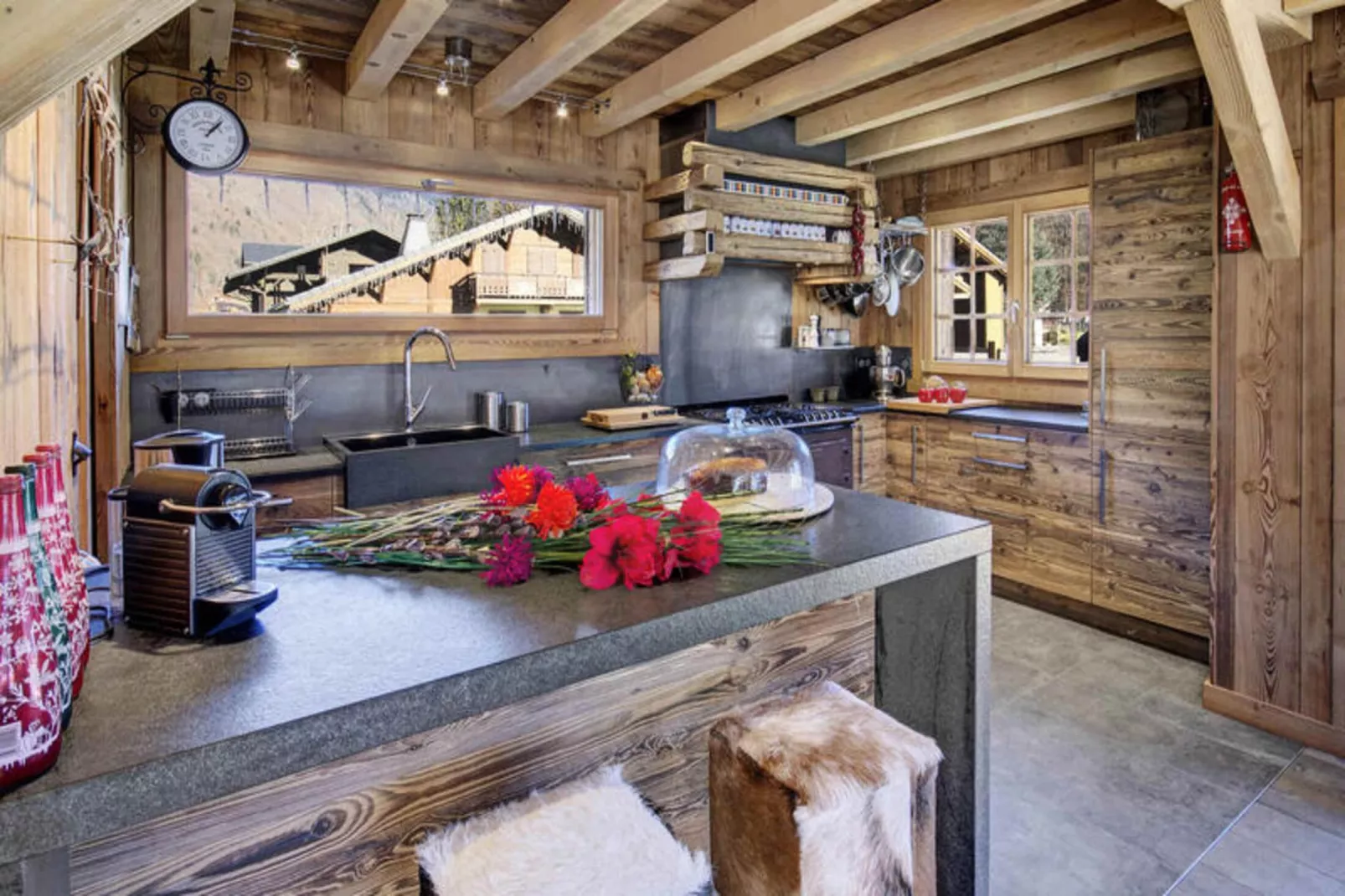 Chalet Ressource-Küche