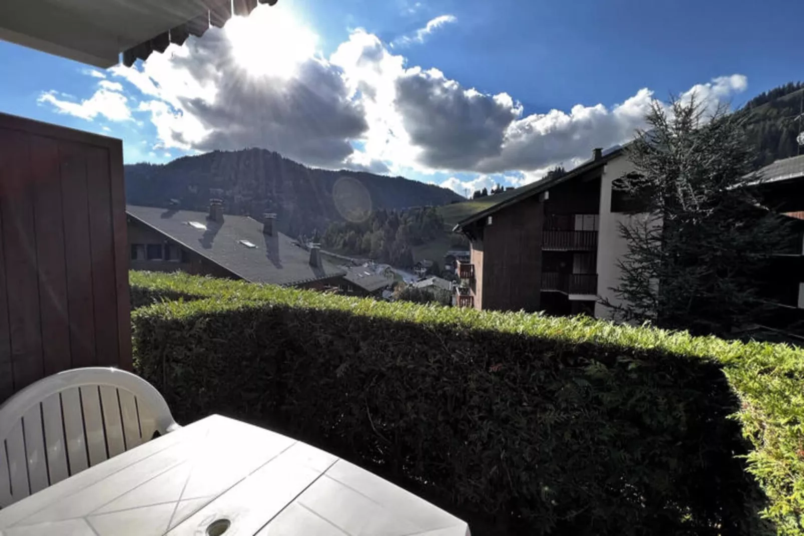 Appartements à La Clusaz-View in summer