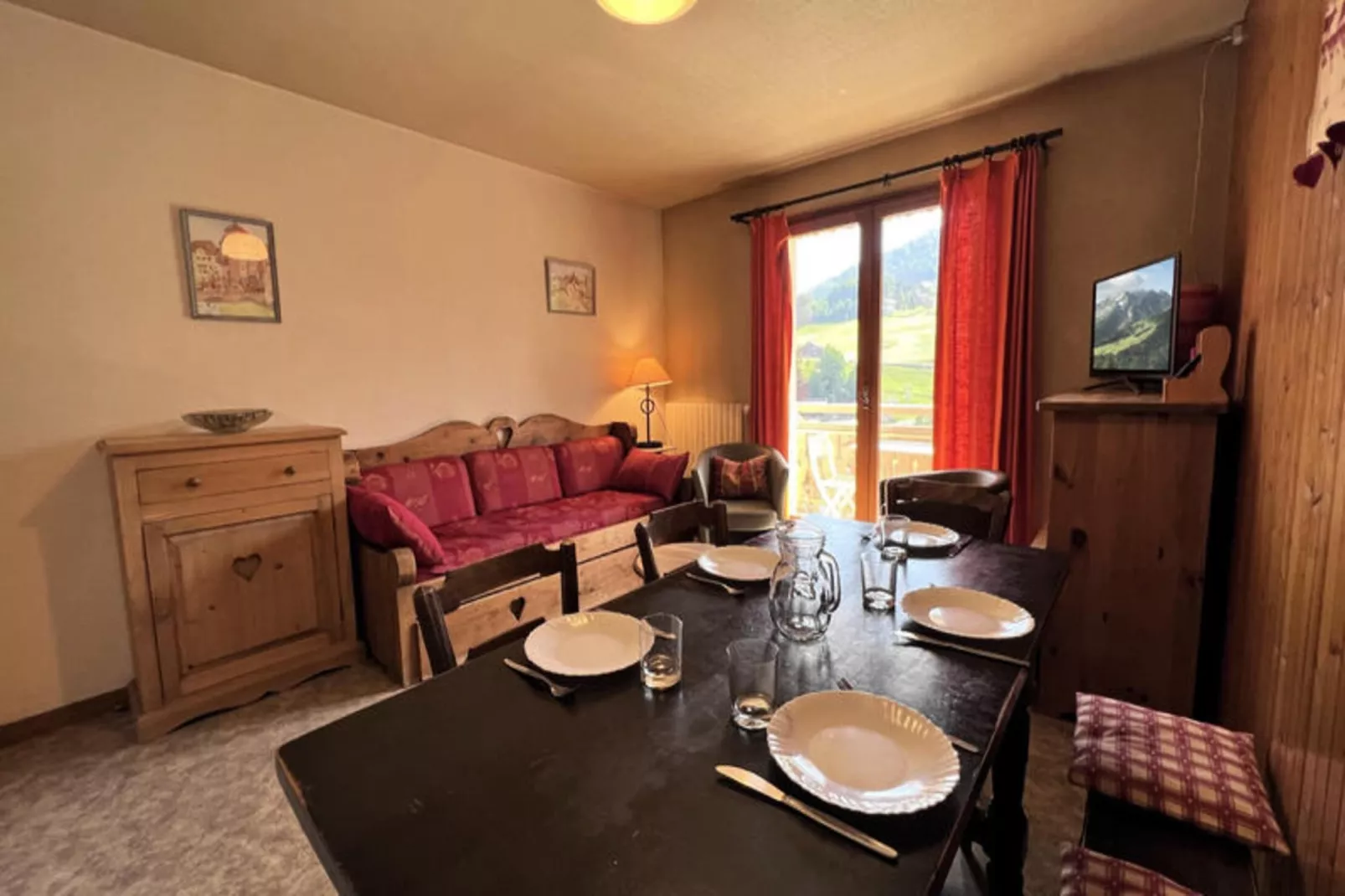 Appartements à La Clusaz-Salle à manger