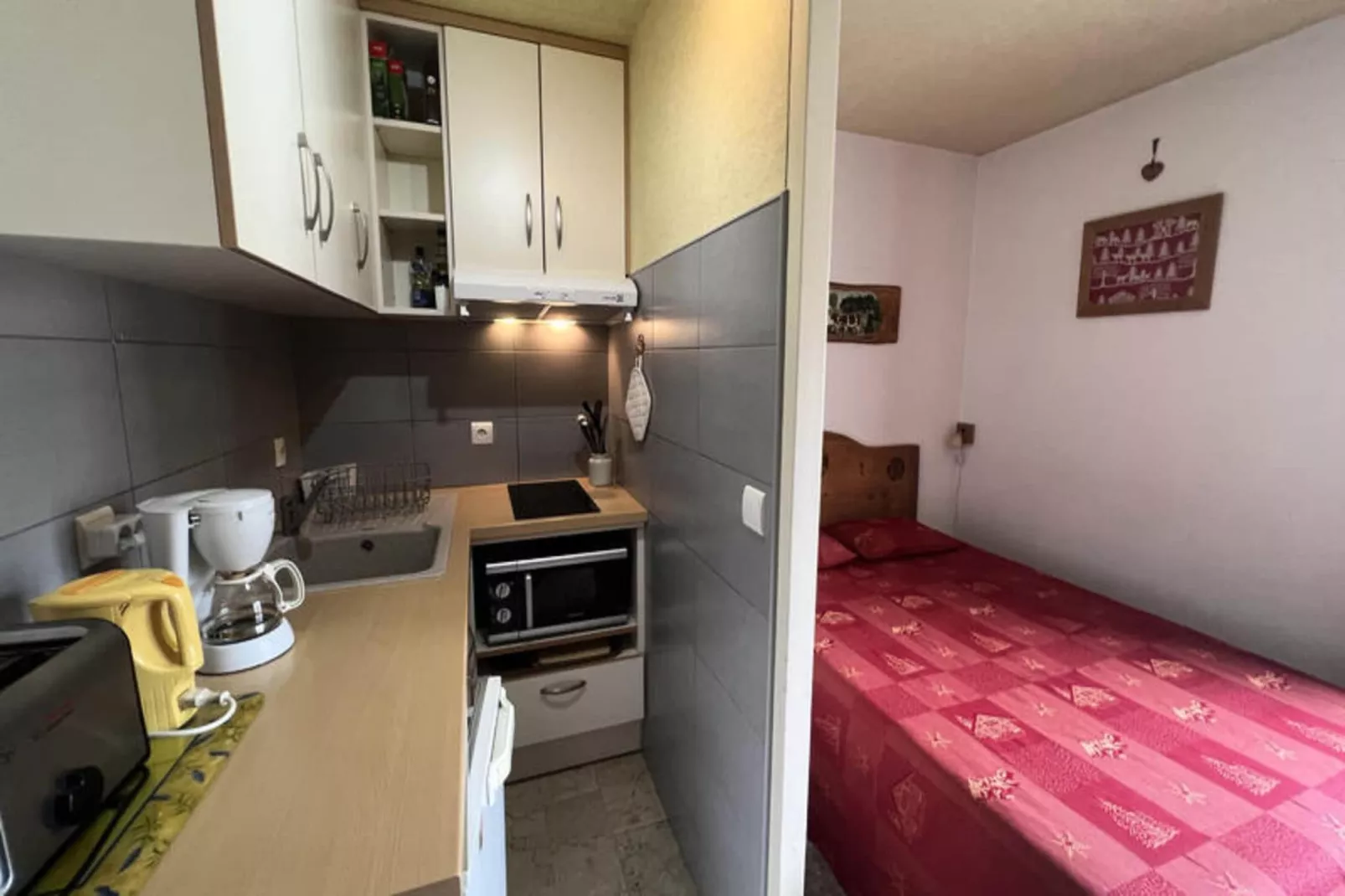 Studio à La Clusaz-Küche