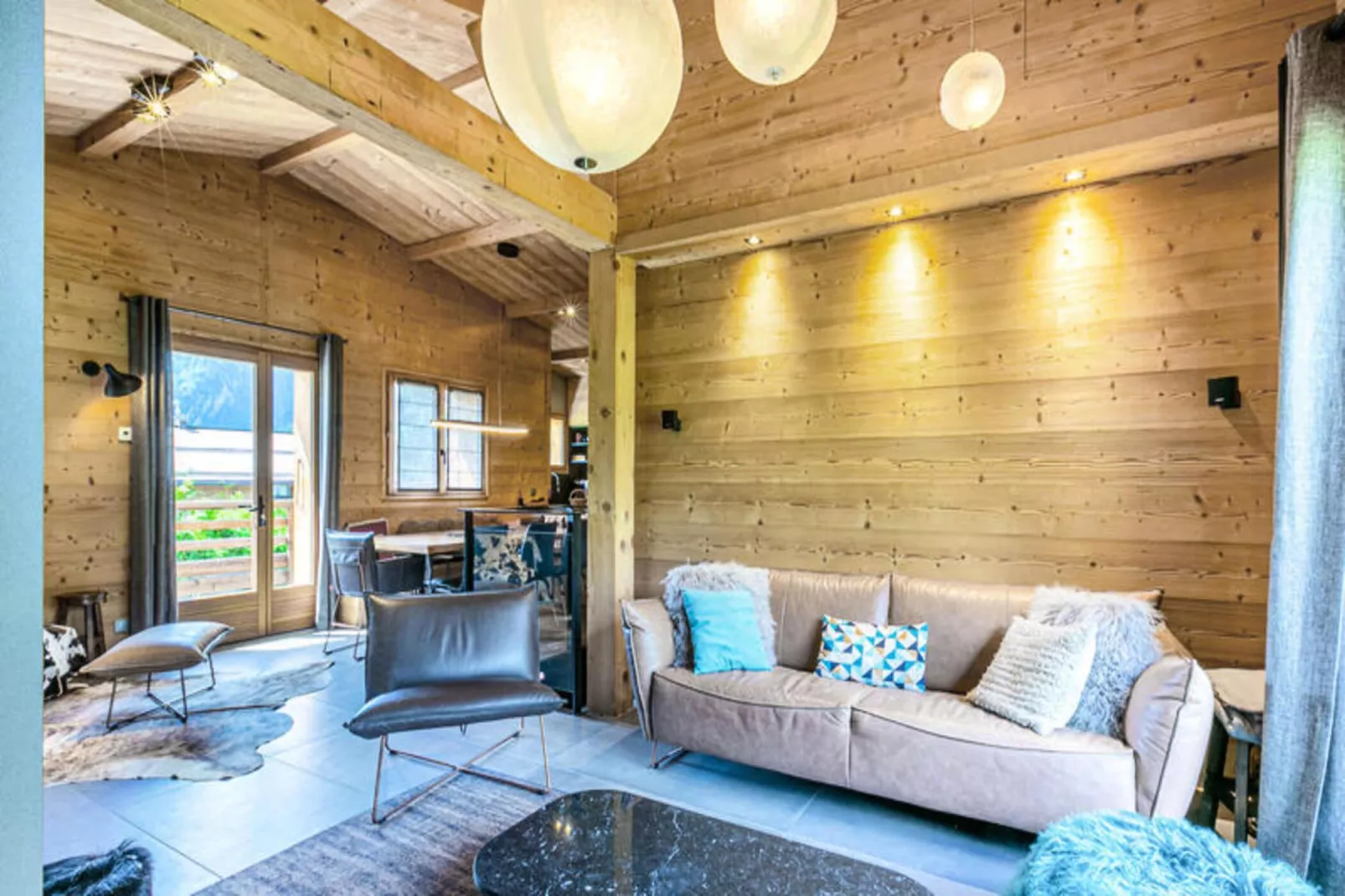 Chalet Mouflon-Living room