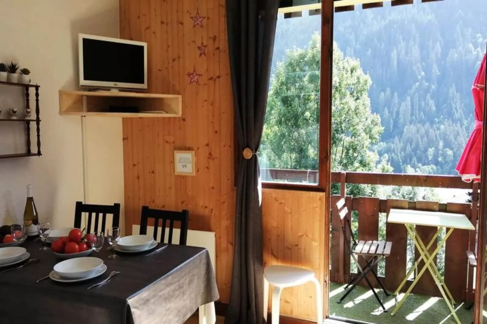 Résidence Chaumiere Des Neiges-Salle à manger