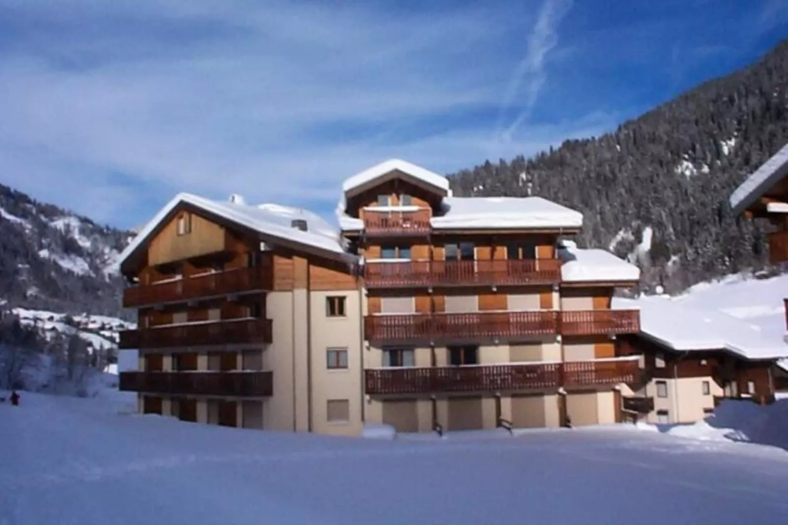 Résidence Les Myrtilles-Exterior in winter