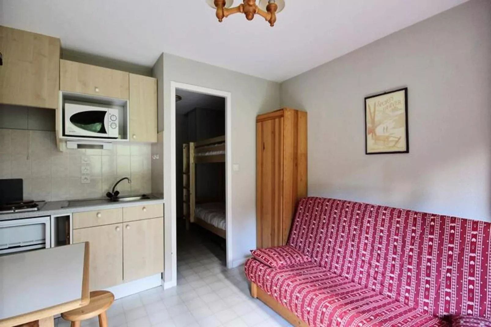 Studio à Saint Jean d'Aulps-Cuisine