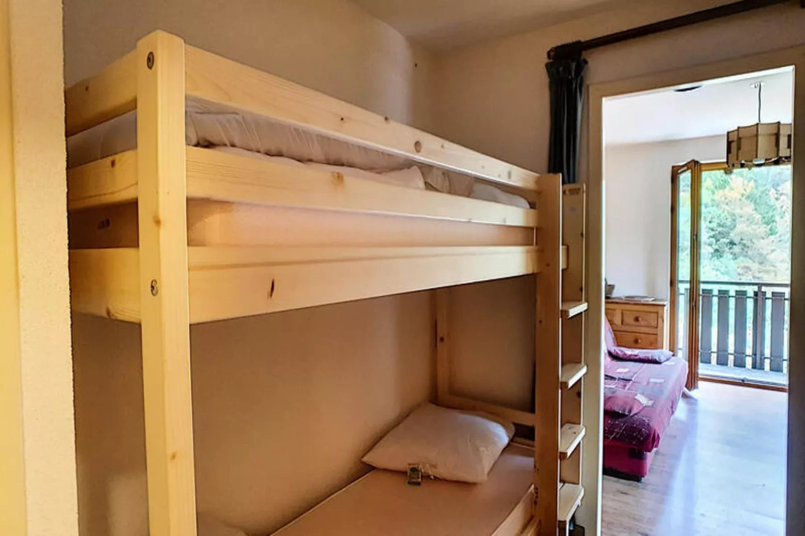 Studio à Saint Jean d'Aulps-Schlafzimmer