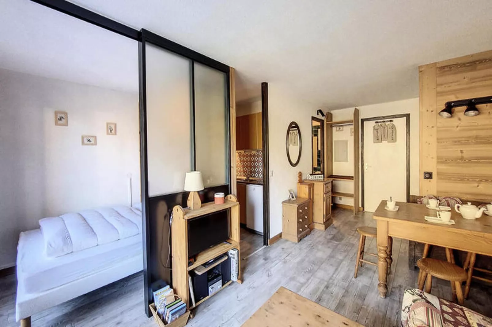 Appartements à Saint Jean d'Aulps-Wohnzimmer