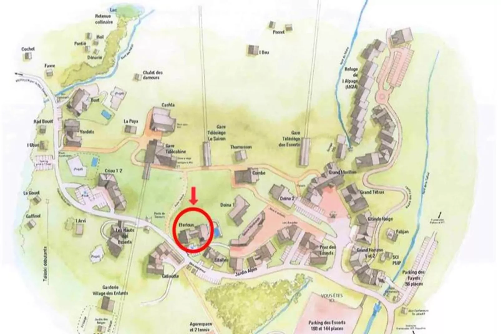 Résidence Eterlous-Salle à manger