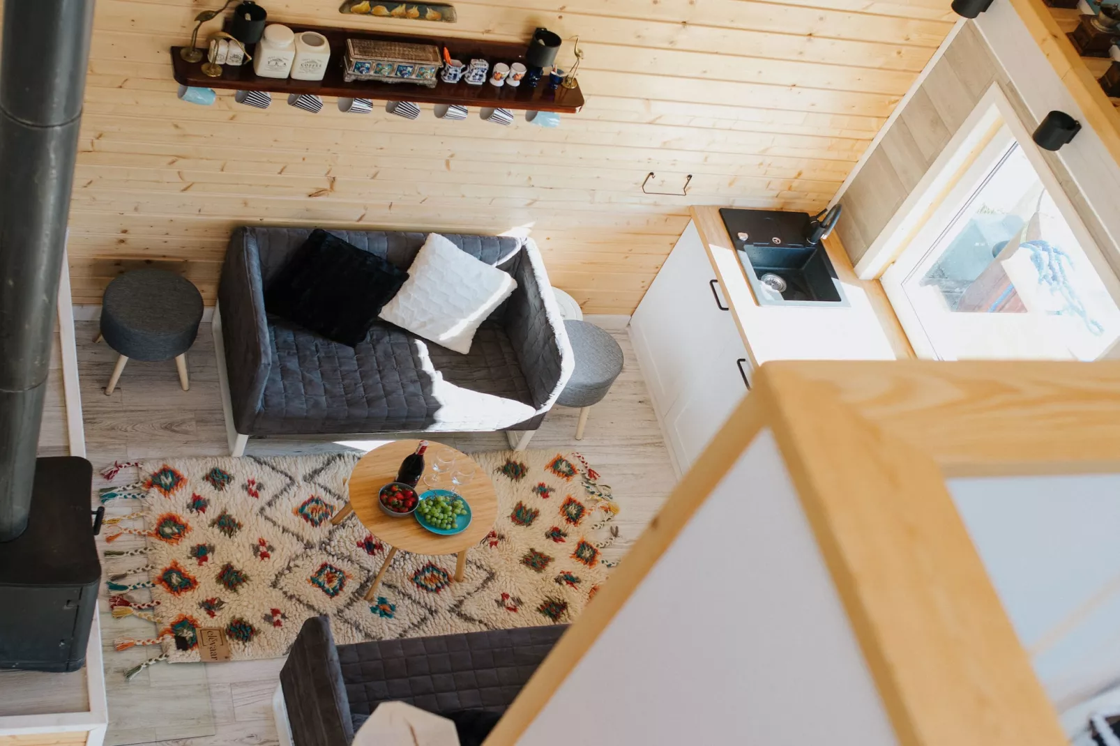 White Heron-Living room