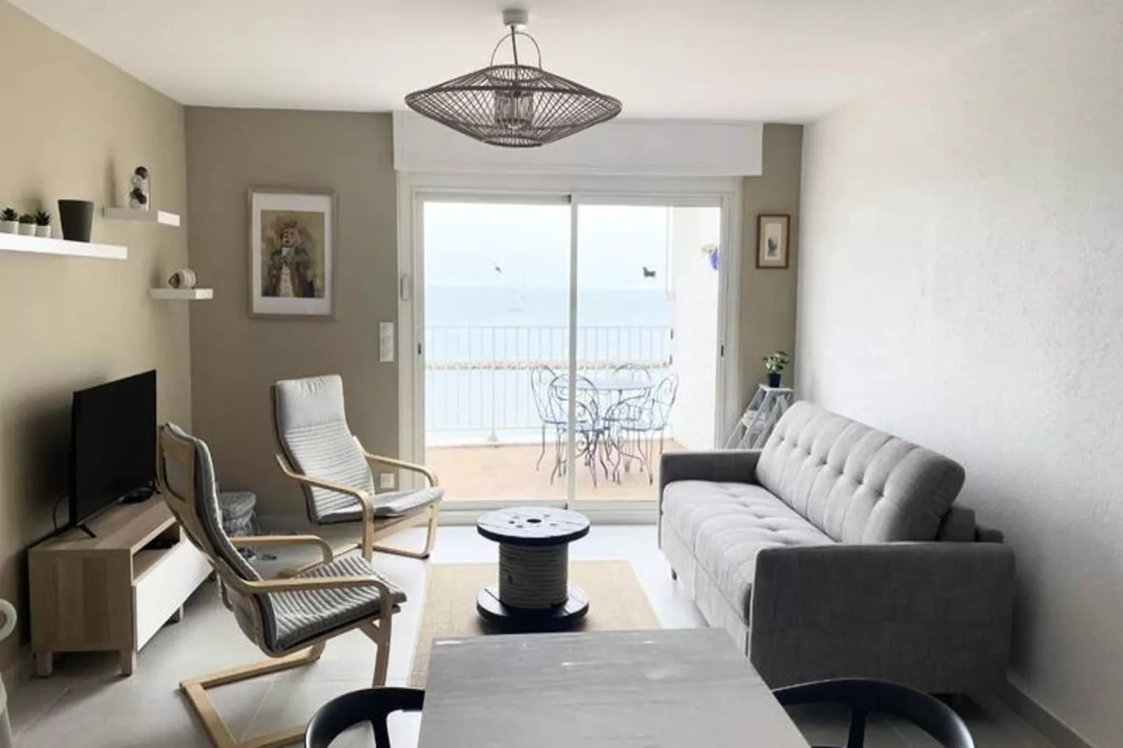 Résidence "mar E Souleu"-Living room