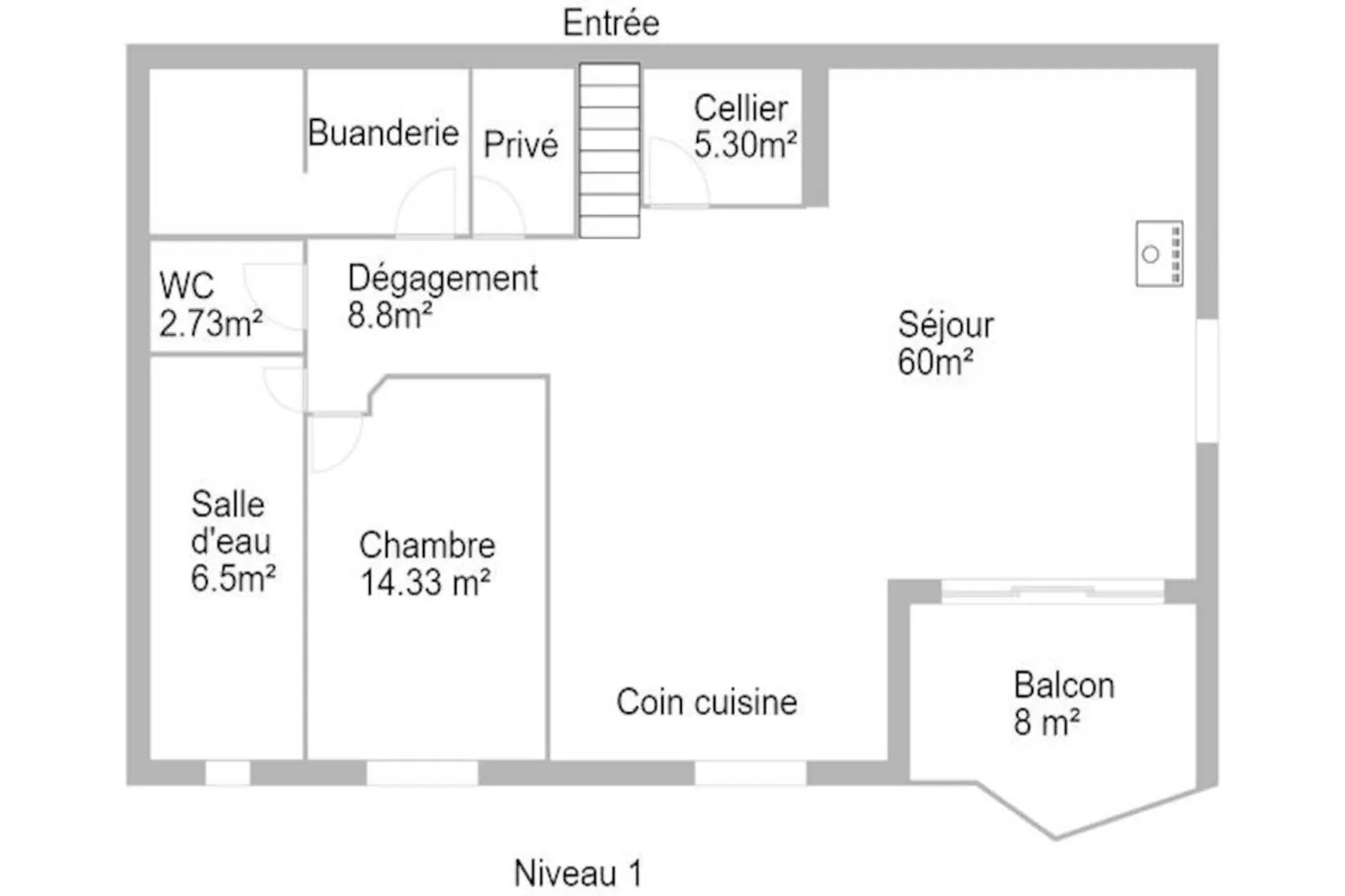 Gîte de France L'hirondelle, 2/4 personnes à oultet 3 épis-Image-tags.