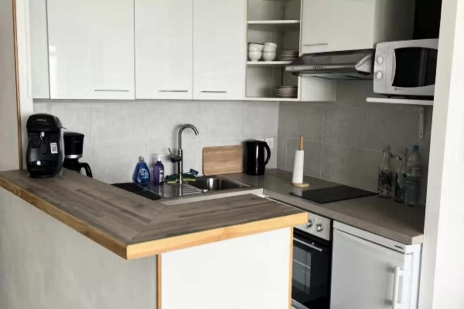 Résidence Vue Sur Les 3 &icirc;les Pr&ecirc;t De La  Thalasso-Living room