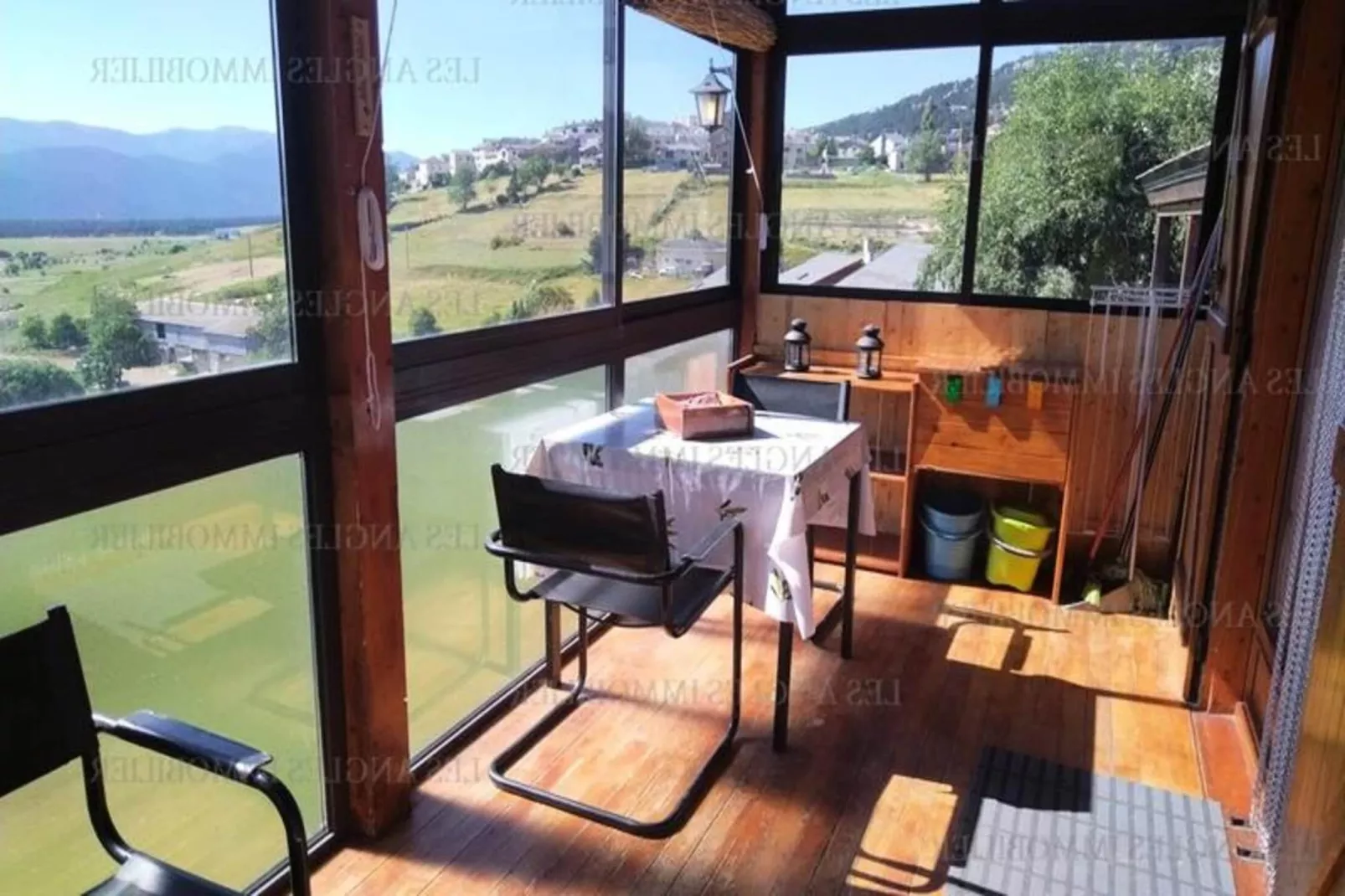 Résidence 82-les Angles-Terrasse/Balkon