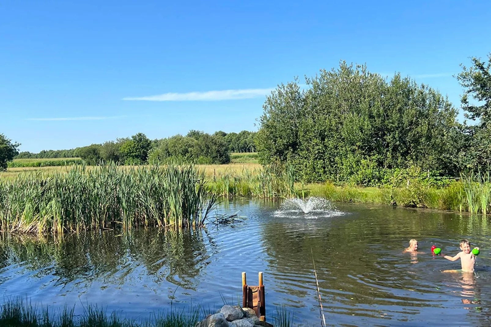 Vakantiewoning Pondspeer-Aussicht Sommer