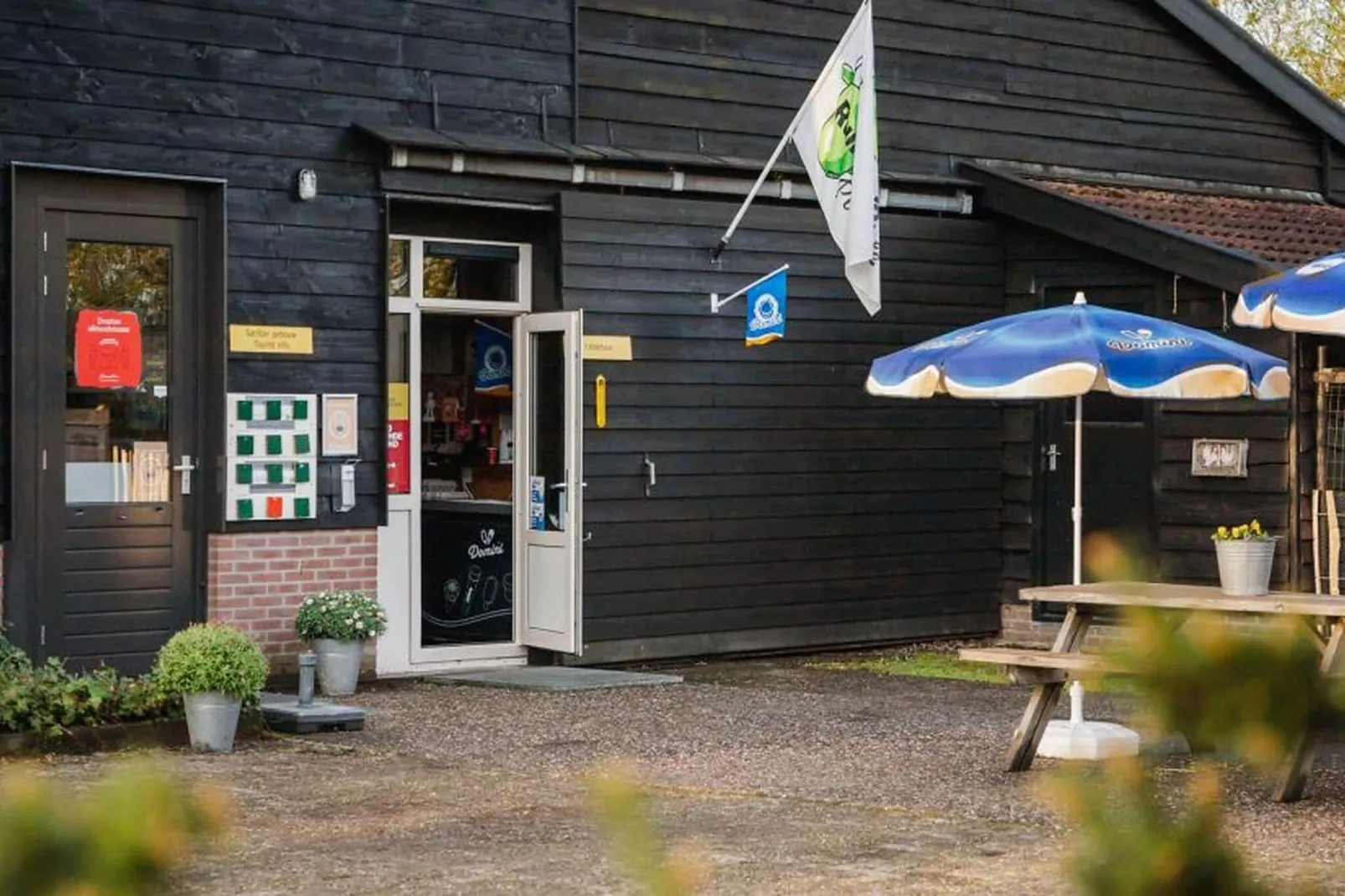 Vakantiewoning Pondspeer-Gebiete Sommer 1 km