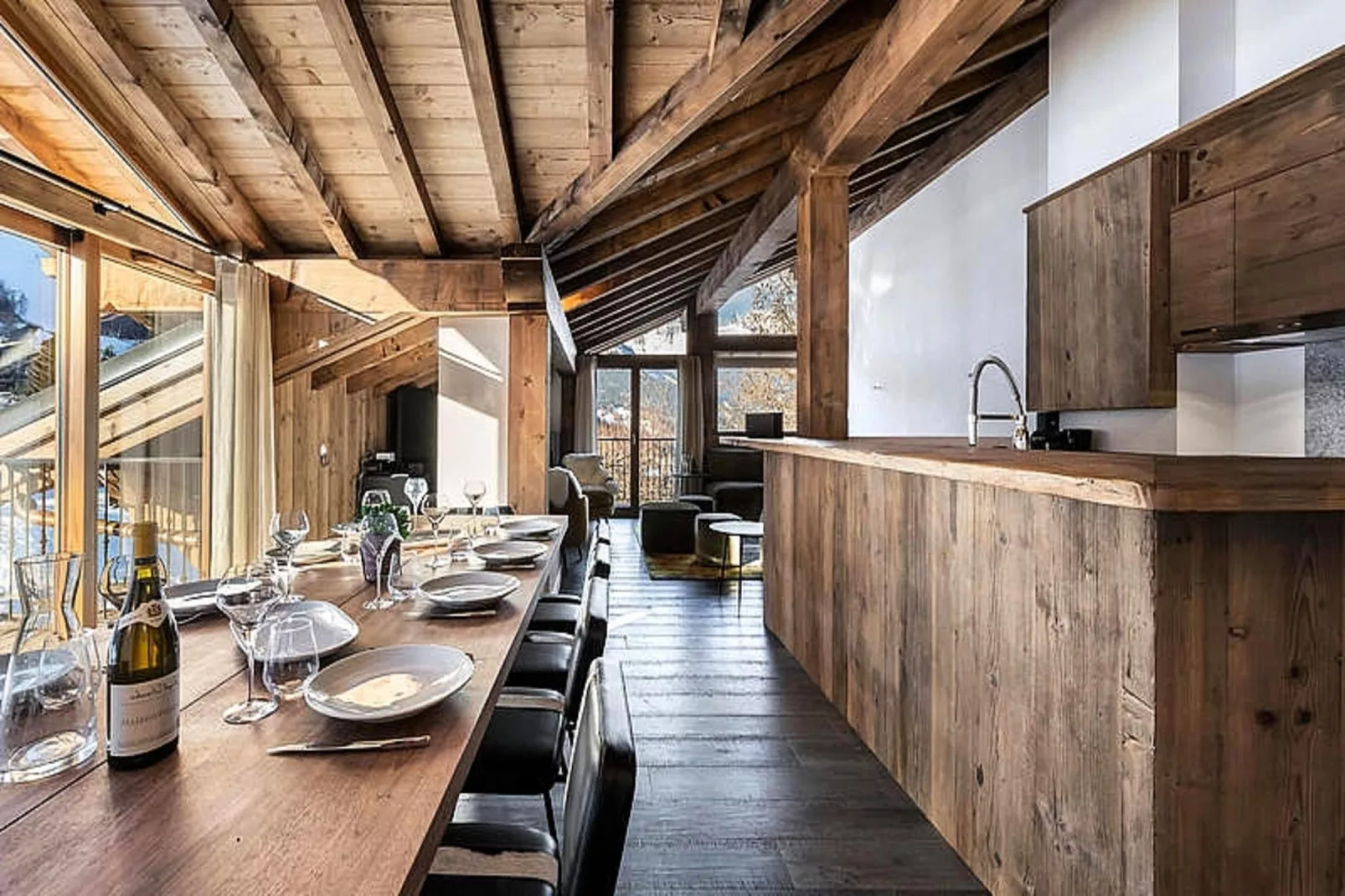 Résidence La Ferme Des Lanches-Salle à manger