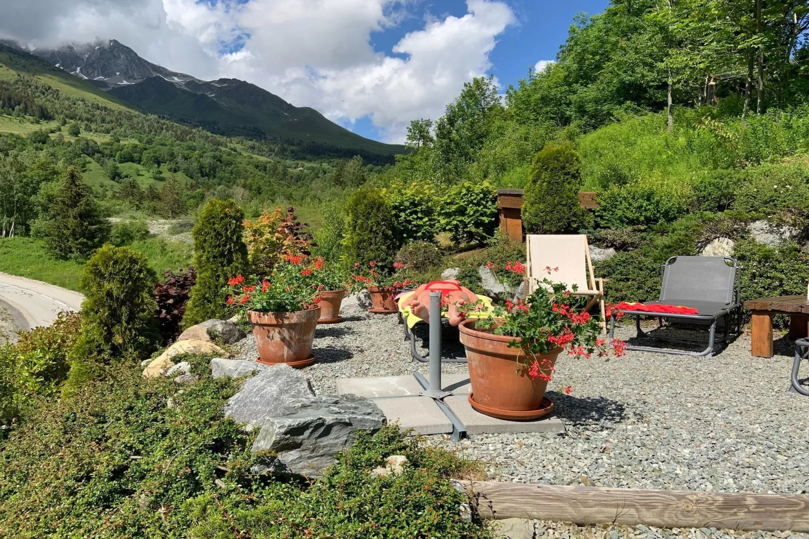 Chalet 3 - SAINT-FRANÇOIS-LONGCHAMP-Gardens in summer