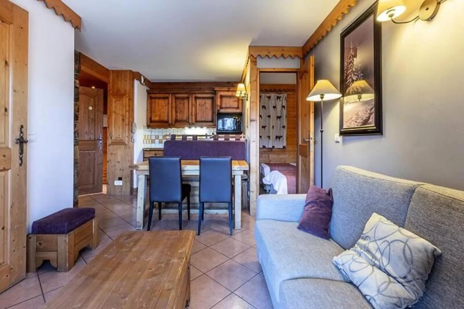 Résidence Les Hauts Bois-Wohnzimmer