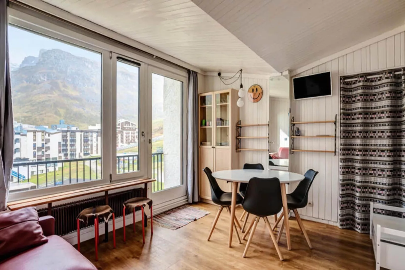 Appartement à Tignes avec accès direct aux pistes-Salle à manger