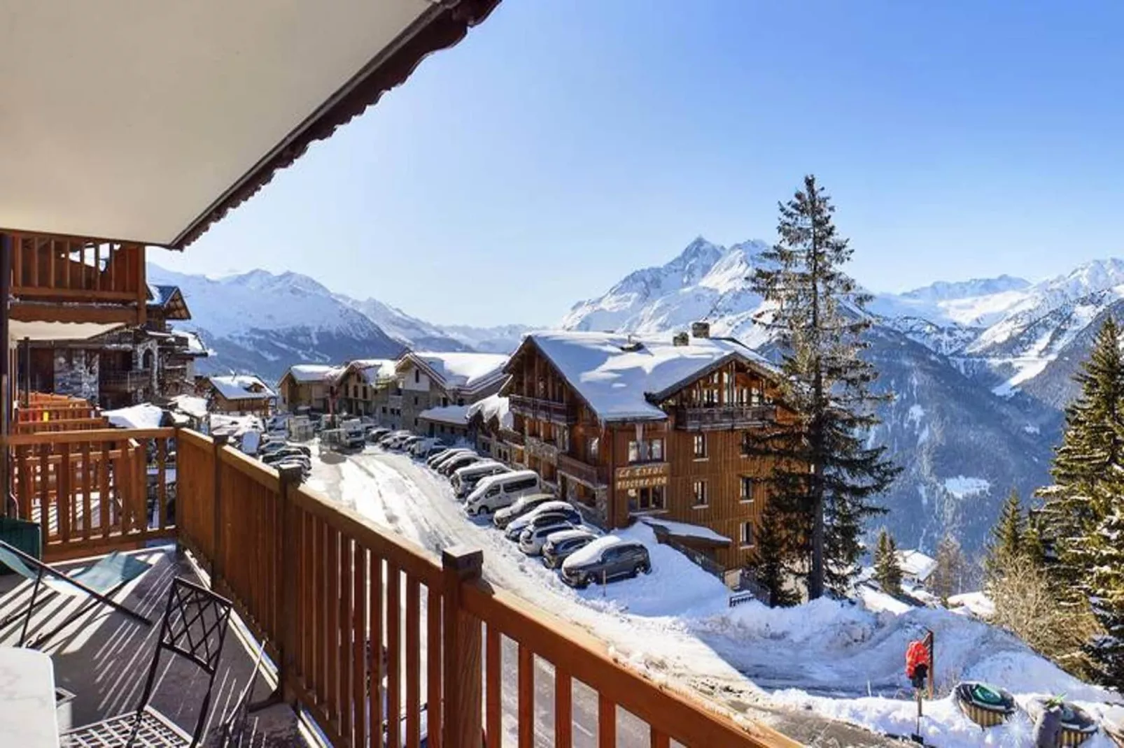 Les Chalets Du Valai-Terrasse / balcon