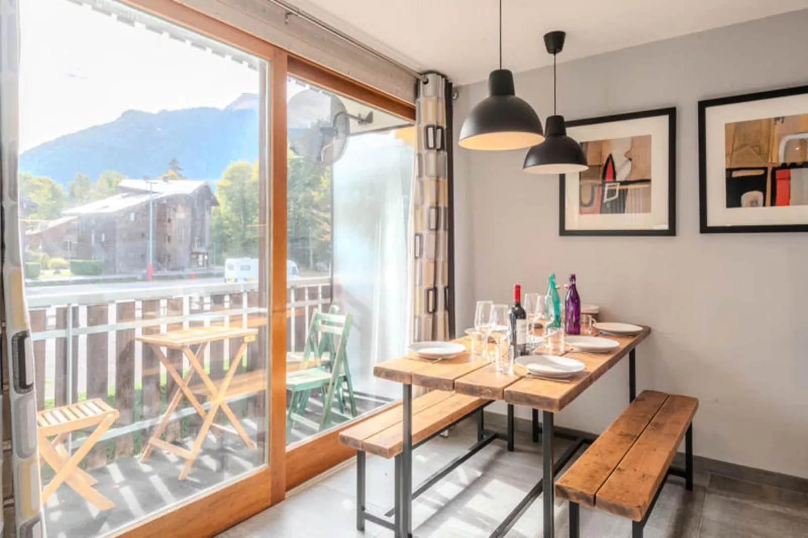 Résidence Le Nantaux-Esszimmer