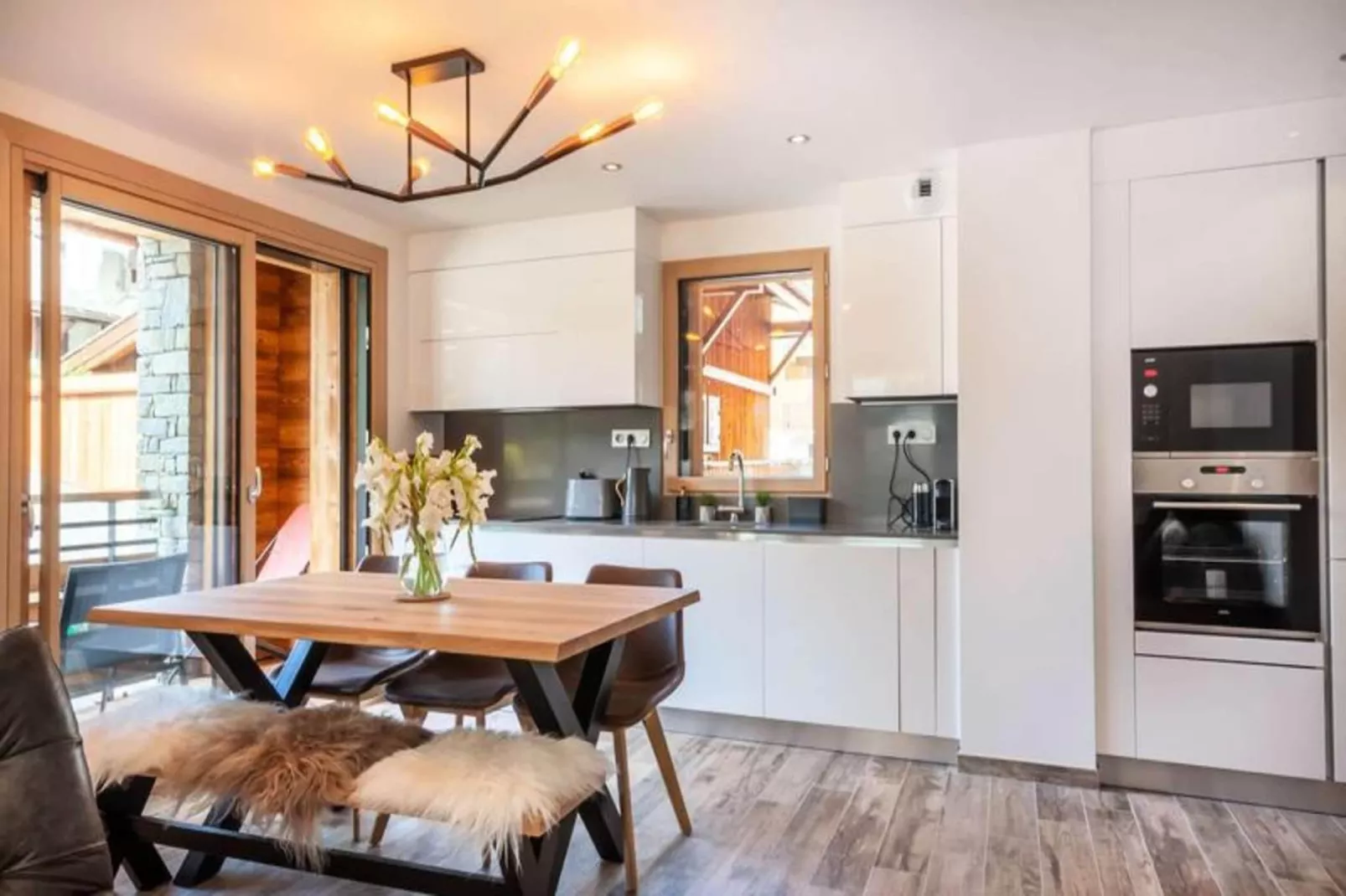 Résidence Les Portes Du Pleney-Kitchen