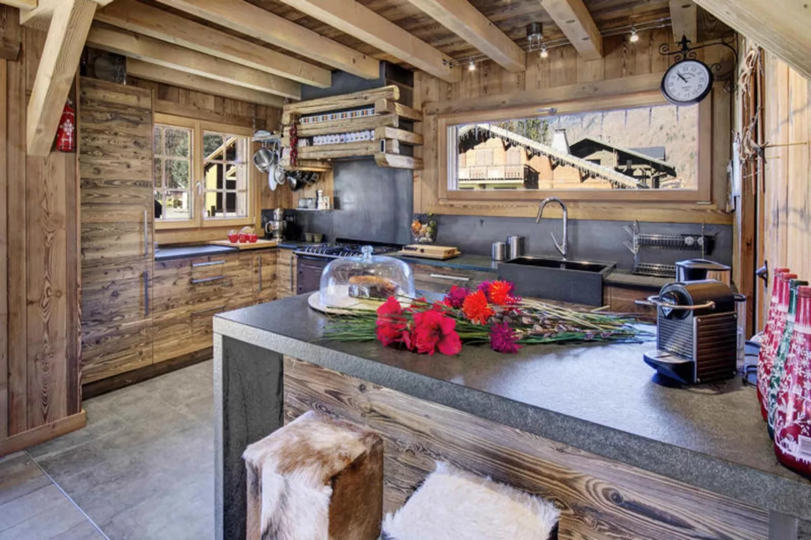 Chalet Ressource-Küche