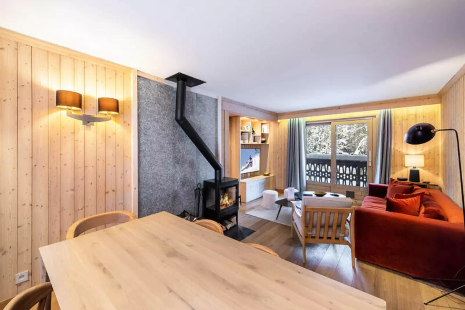 Résidence La Gelinotte-Esszimmer