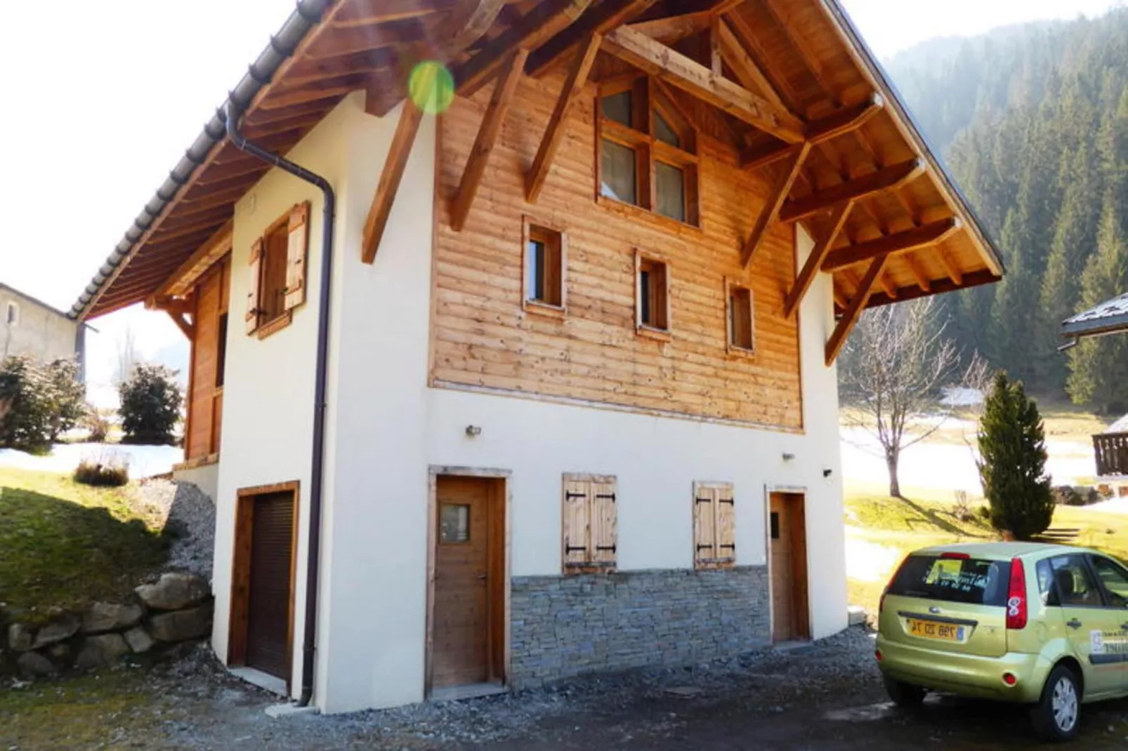 Chalet Champelet-Exterior in summer