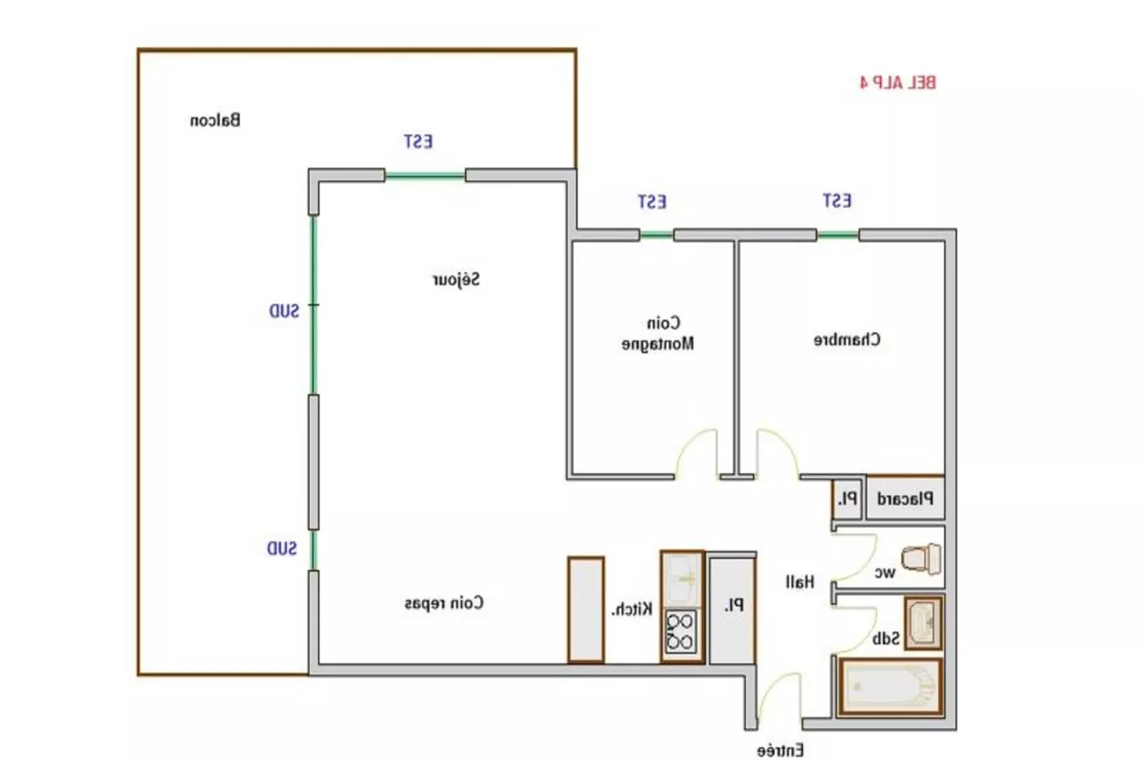 Résidence Bel Alp-Extérieur hiver