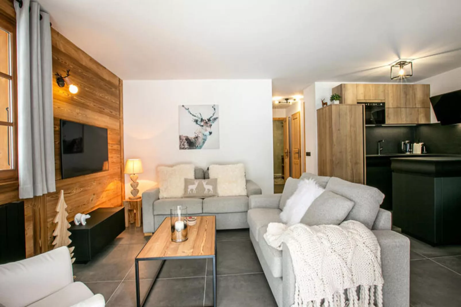 Résidence Les Balcons A-Wohnzimmer