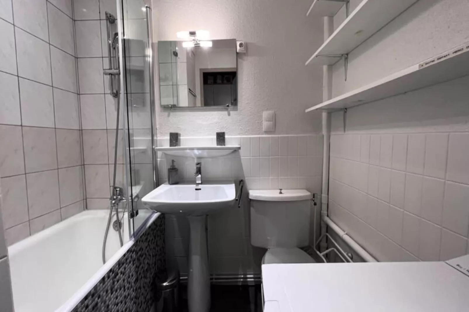 Studio à La Clusaz-Salle de bain