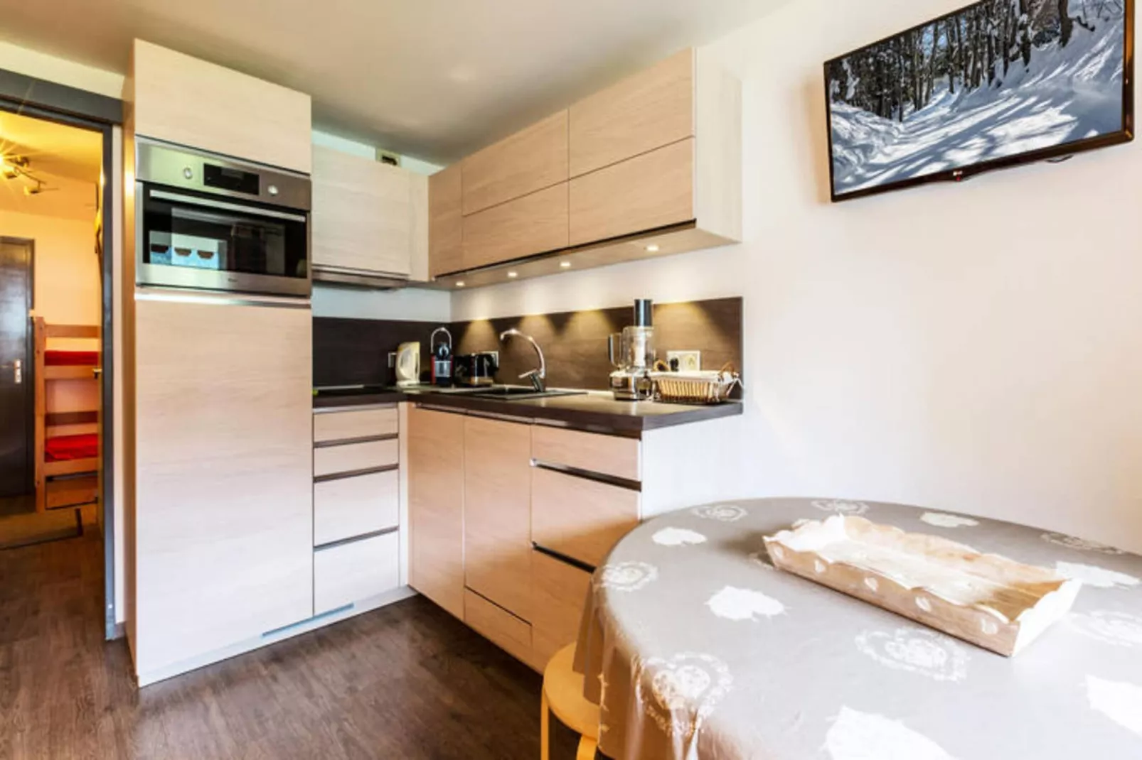 Résidence Parnasse 2-Kitchen